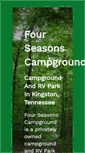Mobile Screenshot of fourseasonscampground.net